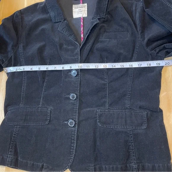Old Navy Corduroy Blazer - Black - Picture 9 of 16